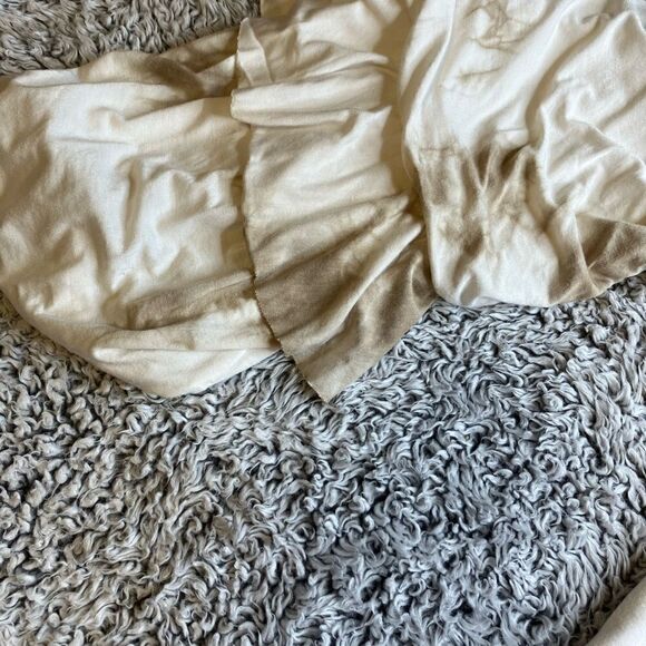 SEVEN 7 XL Tie Dye Tier-Sleeve Off-Shoulder TOP - Picture 6 of 10